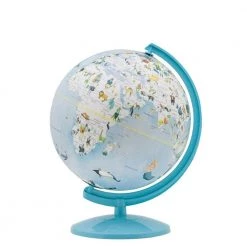 12.75 in. Animals Atlas World Globe Night Light Lamp by ORE International