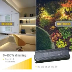 24-Volt 120-Watt Universal Dimming LED Power Supply Constant Voltage by Armacost Lighting -Armacost Lighting Shop armacost lighting ceiling light parts 861200 4f 1000