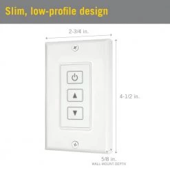 Wall-Mount Wireless Touchpad for White LED Dimmers by Armacost Lighting -Armacost Lighting Shop armacost lighting under cabinet lighting accessories 523121 4f 1000