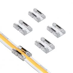 COB LED Tape Light Splice Connector Cord (5-Pack) by Armacost Lighting