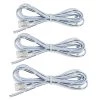 48 in. COB White LED Tape Light Wire Lead Connector Cord (3-Pack) by Armacost Lighting -Armacost Lighting Shop armacost lighting under cabinet lighting accessories 560925 64 1000