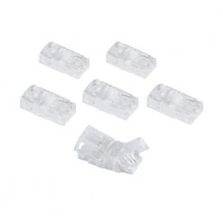 WireGrip White Wire-to-Tape Connector Tape Light (6-Pack) by Armacost Lighting