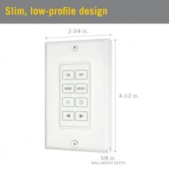 Wireless Wall Mount Touchpad for RGB LED Dimmers by Armacost Lighting -Armacost Lighting Shop armacost lighting under cabinet lighting accessories 733121 4f 1000