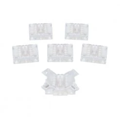 WireGrip Tape-to-Tape Splice Connector for RGB Tape Light (6-Pack) by Armacost Lighting