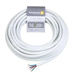 24 ft. 20 AWG/5C in Wall Cable by Armacost Lighting