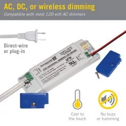 20-Watt Dimming LED Driver 12-Volt DC Power Supply by Armacost Lighting -Armacost Lighting Shop armacost lighting under cabinet lighting accessories 820200 44 1000