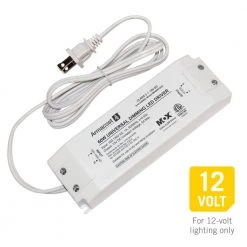 Universal 60-Watt Dimming LED Driver, 12-Volt DC Power Supply for LED Tape Light Strips and Other LED 12-Volt Lighting by Armacost Lighting -Armacost Lighting Shop armacost lighting under cabinet lighting accessories 840600 1f 1000