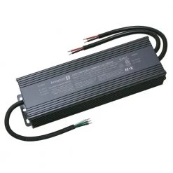 Black LED Dimming Driver (120-Watt, 12-Volt DC) Power Supply Transformer by Armacost Lighting