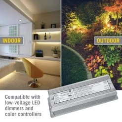 100-Watt 24-Volt DC Transformer Standard Power Supply by Armacost Lighting -Armacost Lighting Shop armacost lighting under cabinet lighting accessories 851000 1f 1000