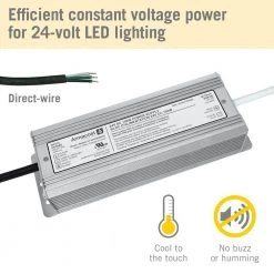 100-Watt 24-Volt DC Transformer Standard Power Supply by Armacost Lighting -Armacost Lighting Shop armacost lighting under cabinet lighting accessories 851000 44 1000