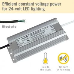 200-Watt 24-Volt DC LED Transformer Standard Power Supply by Armacost Lighting -Armacost Lighting Shop armacost lighting under cabinet lighting accessories 852000 44 1000