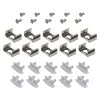 Recess Mount Grey Tape Light Channel Accessory Pack LED Mounting Hardware (10-Pack) by Armacost Lighting -Armacost Lighting Shop armacost lighting under cabinet lighting accessories 960002 64 1000
