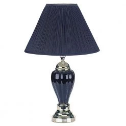 27 in. Ceramic Black Table Lamp by ORE International