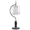 27 in. Table Lamp With Crystal-Inspired Shade by ORE International -Armacost Lighting Shop black ore international table lamps 715bkb 64 1000