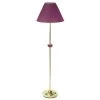 60 in. Burgundy Ceramic/Brass Floor Lamp by ORE International -Armacost Lighting Shop brass ore international floor lamps 3618bgb 64 1000