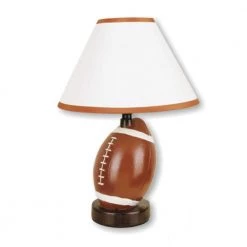 13.5 in. Ceramic Football Table Lamp by ORE International