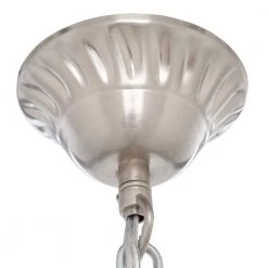 21 in. 6-Light Brush Silver Candelabra Crystal Chandelier by ORE International -Armacost Lighting Shop brush silver ore international chandeliers k 5109hb 77 1000