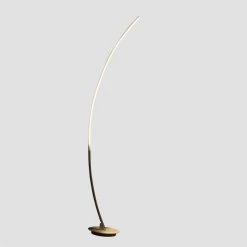 62.25 in. Bradie Brushed Nickel LED Arc Tube Floor Lamp by ORE International 11 62.25 in. Bradie Brushed Nickel LED Arc Tube Floor Lamp by ORE International -Armacost Lighting Shop brushed nickel ore international floor lamps hbl2309b 44 1000