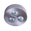 Pro-Grade Dimmable LED Brushed Steel Puck Light/Recessed Downlight Warm White by Armacost Lighting -Armacost Lighting Shop brushed steel armacost lighting puck lights 213311 64 1000