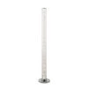 49 in. Clear 12V-360-Pc Exposed Rope LED Minari Column Floor Lamp by ORE International -Armacost Lighting Shop clear ore international floor lamps hbl2112b 64 1000