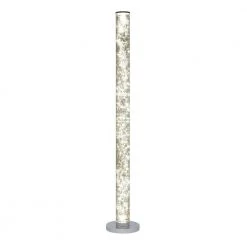 49 in. Clear 12V-360-Pc Exposed Rope LED Minari Column Floor Lamp by ORE International -Armacost Lighting Shop clear ore international floor lamps hbl2112b c3 1000