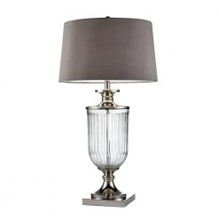 32.5 in. Amelia Glass Table Lamp by ORE International