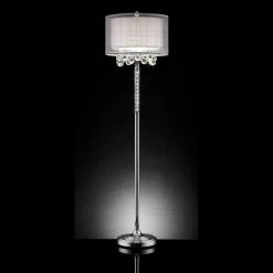 62.5 in. Crystal Moiselle Floor Lamp by ORE International -Armacost Lighting Shop crystal ore international floor lamps k 5149fb 4f 1000