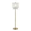 Bhavya 65 in. Crystal Floor Lamp by ORE International -Armacost Lighting Shop crystal ore international floor lamps k 5154fb 64 1000