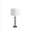 19.75 in. Jules Solid Prism Crystal Cubes Orb Table Lamp by ORE International -Armacost Lighting Shop crystal ore international table lamps hbl2478 64 1000
