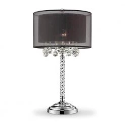 30 in. Effleurer Crystal Table Lamp by ORE International