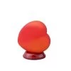 8.4 in. Red Heart Shape Table Lamp by ORE International -Armacost Lighting Shop fire engine red ore international table lamps kt 192b 64 1000
