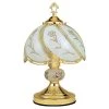 14.25 in. Floral Touch Lamp by ORE International -Armacost Lighting Shop floral ore international table lamps k313b 64 1000