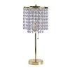 20.25 in. H Gold Deco Glam Table Lamp by ORE International