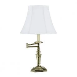 22.5 in. Dalia Gold Swing Arm Table Lamp by ORE International