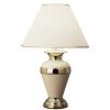 32 in. Ivory Metal Table Lamp by ORE International -Armacost Lighting Shop ivory ore international table lamps 6129ivb 64 1000