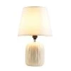 15 in. Chandra Ivory Ceramic Table Lamp by ORE International -Armacost Lighting Shop ivory ore international table lamps k 4504ivb 64 1000