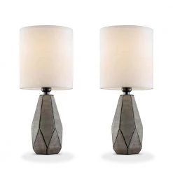 16.5 in. Manila Petite Table Lamp (Set of 2) by ORE International