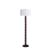61 in. Multi-Colored Coastal Littoral Modern Floor Lamp by ORE International -Armacost Lighting Shop multi colored ore international floor lamps hbl2601 64 1000
