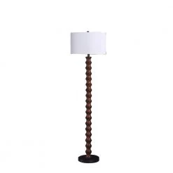61 in. Multi-Colored Coastal Littoral Modern Floor Lamp by ORE International
