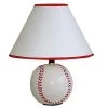 12 in. Multi-colored Ceramic Baseball Table Lamp by ORE International -Armacost Lighting Shop multicolored ore international table lamps 604bbb 64 1000