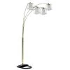 84 in. Polished Brass-Finish Floor Lamp With Crystal-Like Shade by ORE International 1 84 in. Polished Brass-Finish Floor Lamp With Crystal-Like Shade by ORE International -Armacost Lighting Shop polished brass ore international floor lamps 6966gb 64 1000
