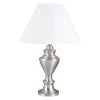 27.5 in. Satin Nickel Metal Table Lamp by ORE International -Armacost Lighting Shop satin nickel ore international table lamps 6236snb 64 1000