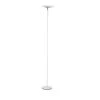 72 in. Satin White Linea LED Adj Torchiere Floor Lamp by ORE International