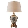 29.75 in. Langi Silver and Brown Table Lamp by ORE International -Armacost Lighting Shop silver and brown ore international table lamps k 4291tb 64 1000