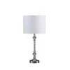 19.25 in. Silver Crystal Table Lamp by ORE International -Armacost Lighting Shop silver crystal ore international table lamps hbl2474 64 1000