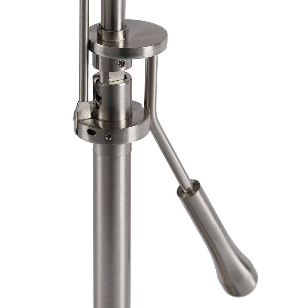 24.5 in. H Modern Silver Task Table Lamp by ORE International 8 24.5 in. H Modern Silver Task Table Lamp by ORE International - Image 6