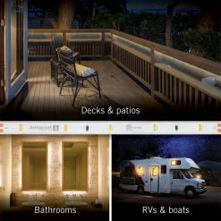 RibbonFlex Pro 24-Volt White Outdoor IP67 LED Tape Light 30 LEDs/meter by Armacost Lighting -Armacost Lighting Shop white armacost lighting led strip lights 144430 fa 1000