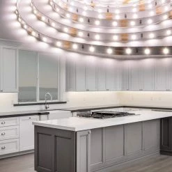 RibbonFlex Home 16 ft. AC Dimmable LED Tape Light Kit by Armacost Lighting -Armacost Lighting Shop white armacost lighting led strip lights 421502 44 1000