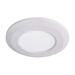 Wafer Thin LED Soft White Puck Light Gloss White (2700K) by Armacost Lighting